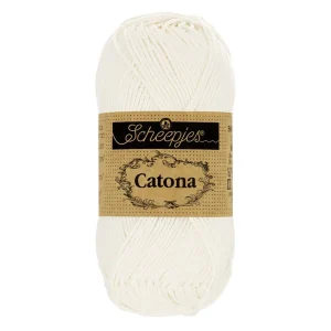 Catona 50 gram - Scheepjes - 1678-105 Bridal White