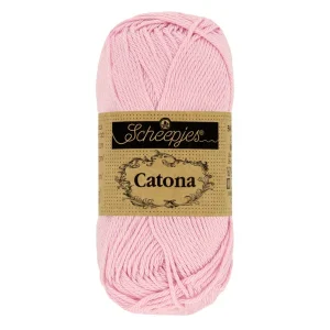 Catona 50 gram - Scheepjes - 1678-246 Icy Pink