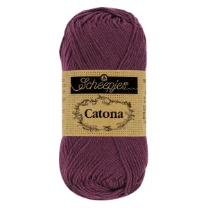Catona 50 gram - Scheepjes - 1678-394 Shadow Purple