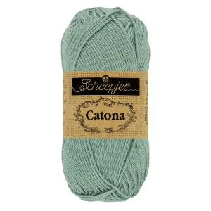 Catona 50 gram - Scheepjes - 1678-528 Silver Blue